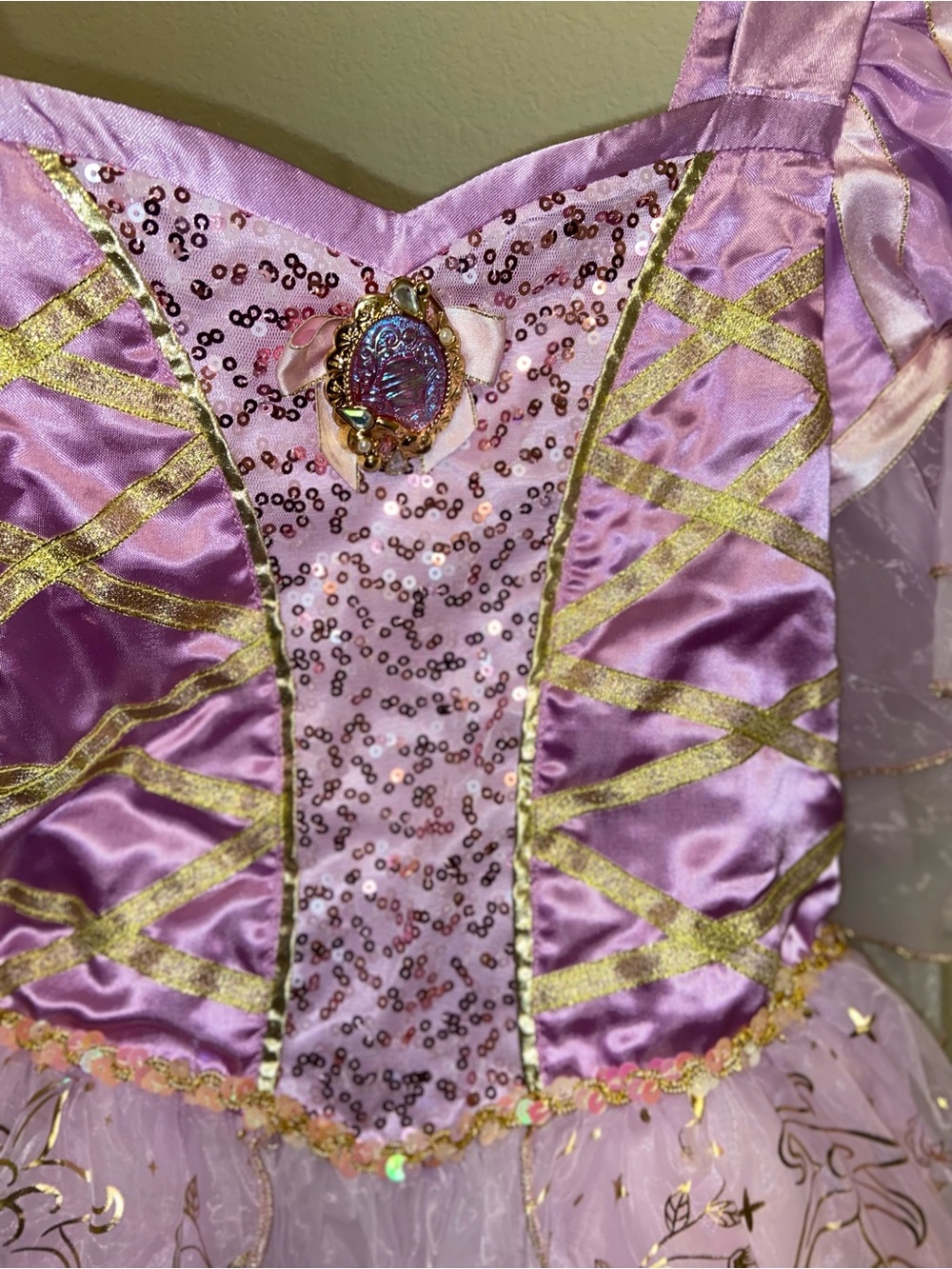 Princess Dress Size 9/10 - Picture 9 of 12